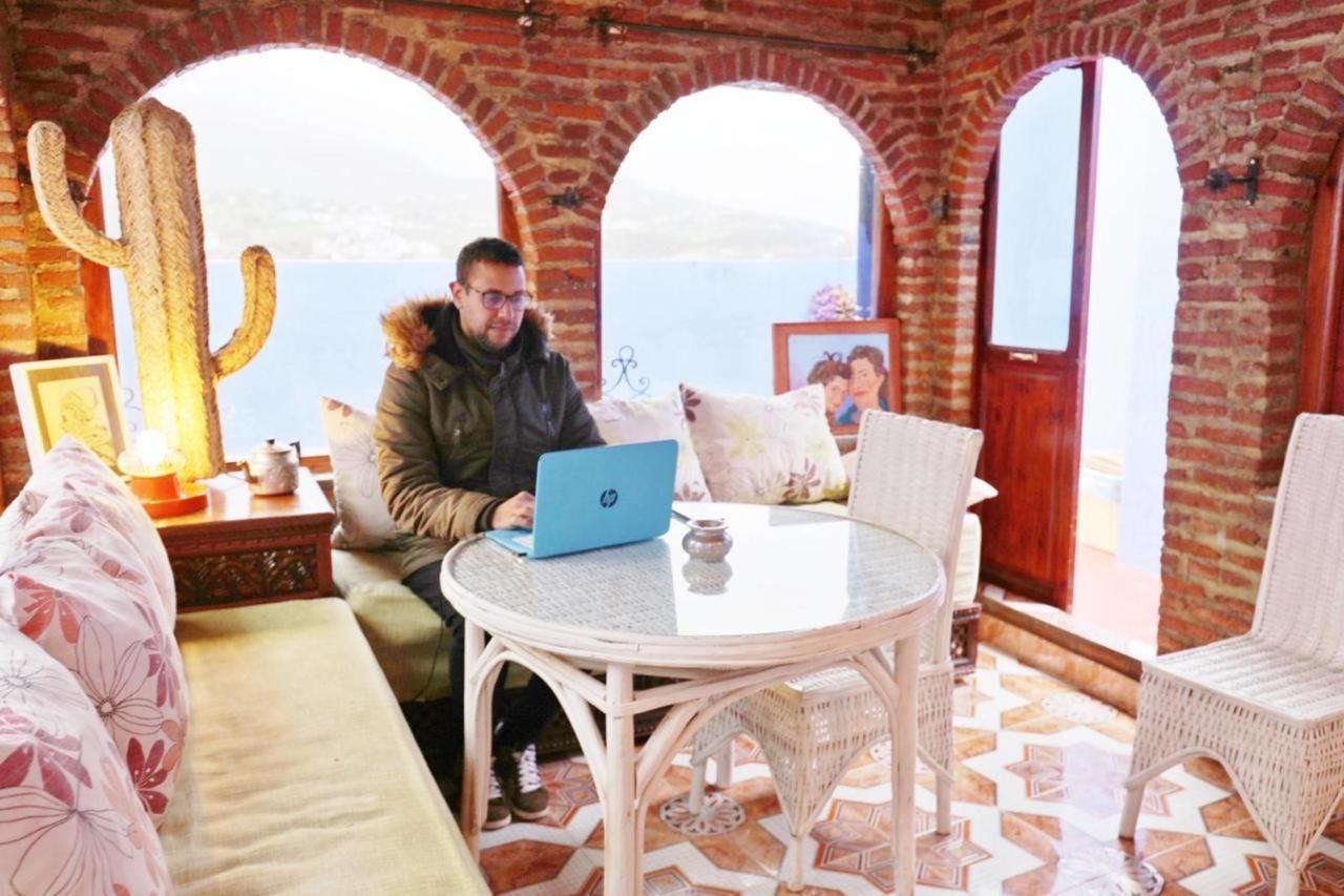 Aymane Rooftop Budget Panoramic Hotel Şafşavan Dış mekan fotoğraf